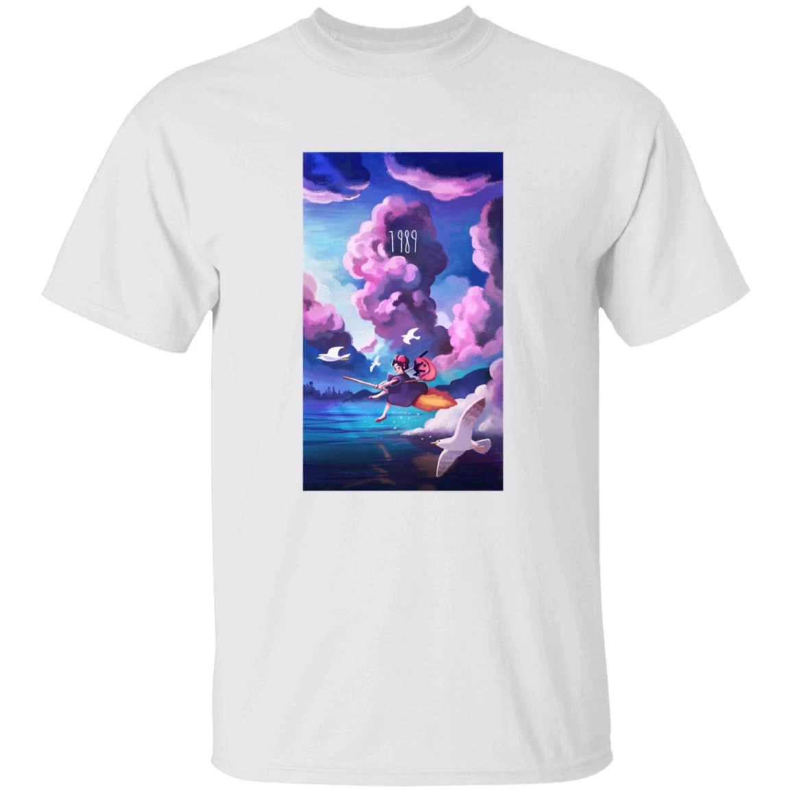 Kiki’s Delivery Service 1989 Illustration T Shirt 20 Kiki’s Delivery Service 1989 Illustration T Shirt - Image 18