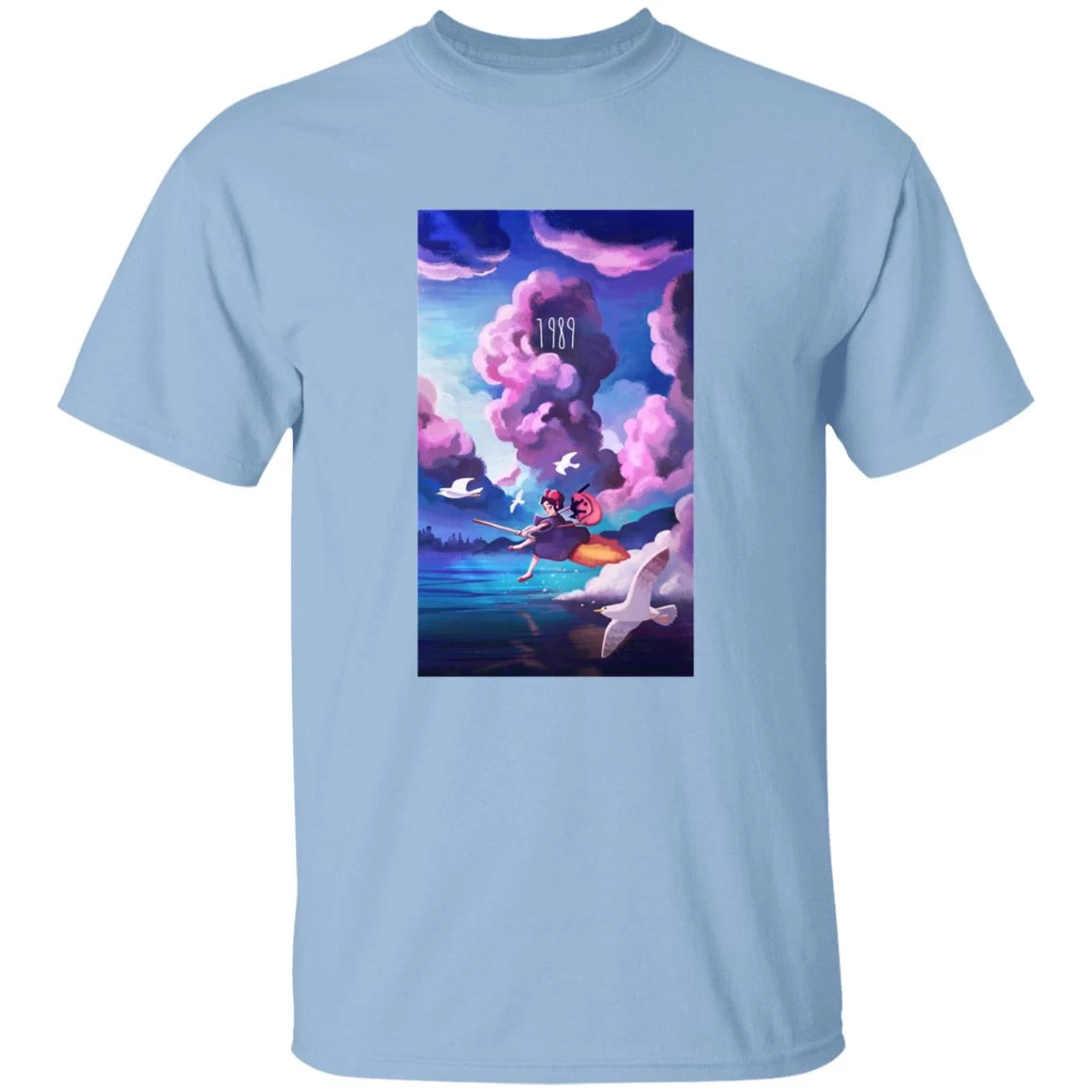 Kiki’s Delivery Service 1989 Illustration T Shirt 3 Kiki’s Delivery Service 1989 Illustration T Shirt