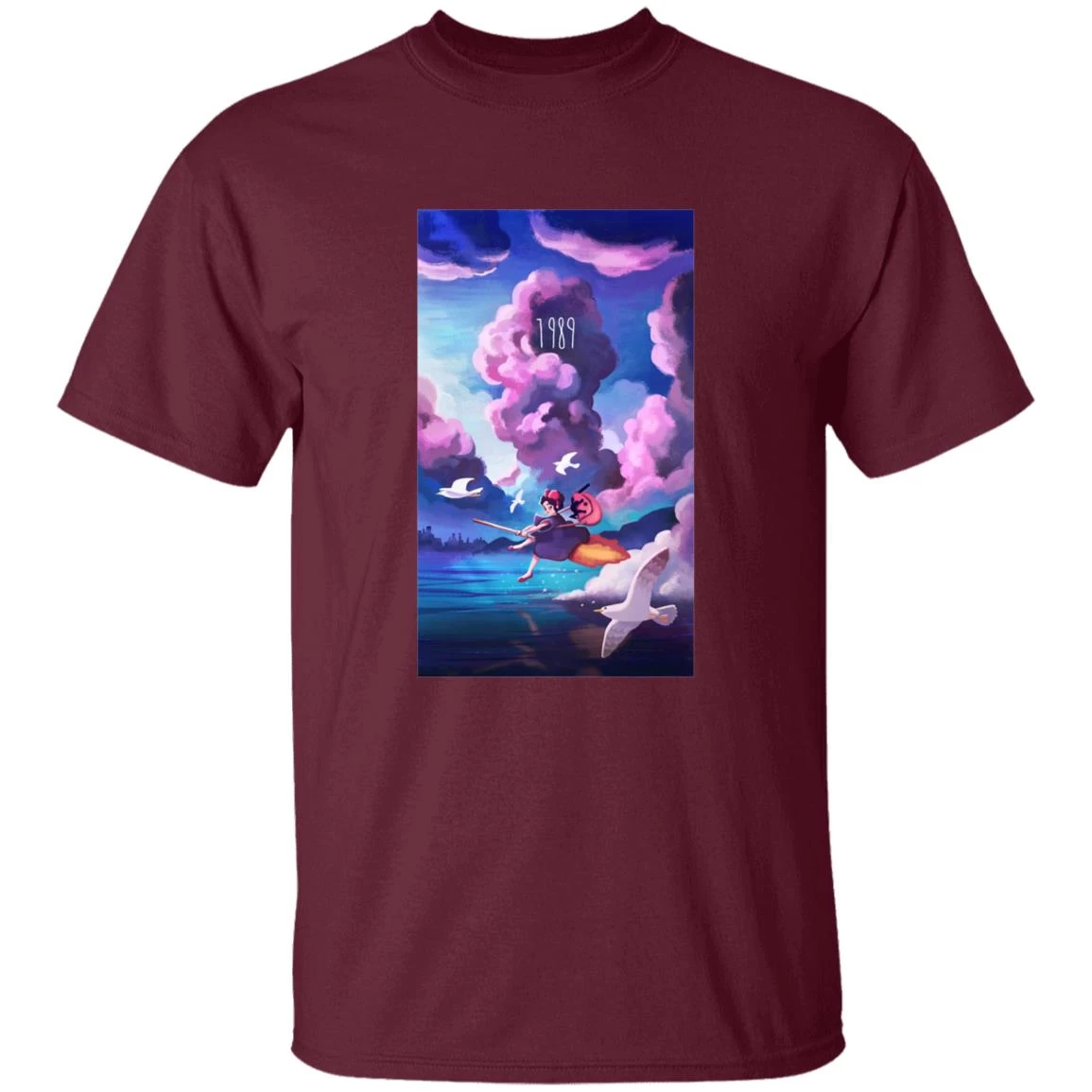 Kiki’s Delivery Service 1989 Illustration T Shirt 8 Kiki’s Delivery Service 1989 Illustration T Shirt - Image 6