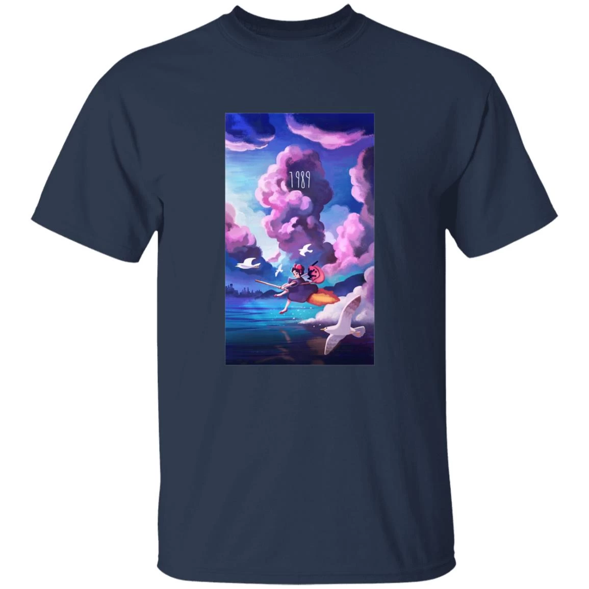 Kiki’s Delivery Service 1989 Illustration T Shirt 17 Kiki’s Delivery Service 1989 Illustration T Shirt - Image 15