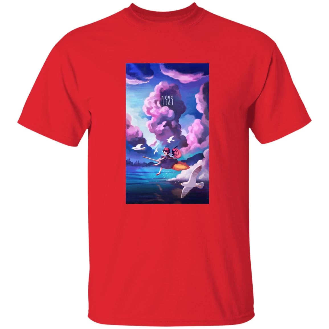 Kiki’s Delivery Service 1989 Illustration T Shirt 18 Kiki’s Delivery Service 1989 Illustration T Shirt - Image 16