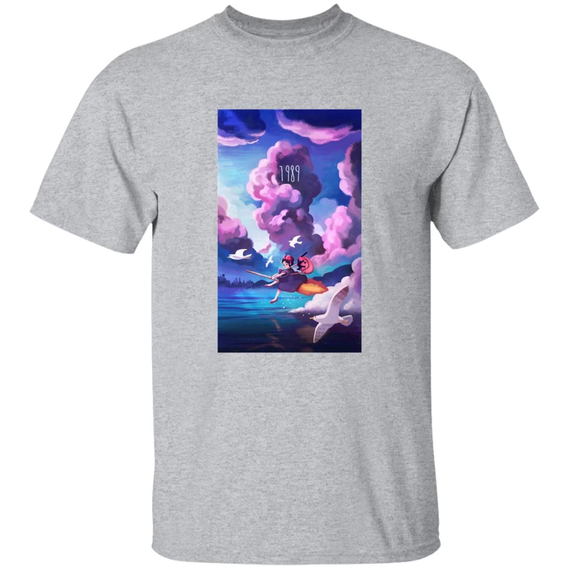 Kiki’s Delivery Service 1989 Illustration T Shirt 19 Kiki’s Delivery Service 1989 Illustration T Shirt - Image 17