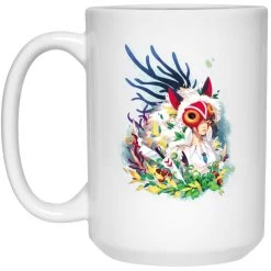 Princess Mononoke Colorful Portrait Mug -Ghibli Shop redirect09172021140902 6 1