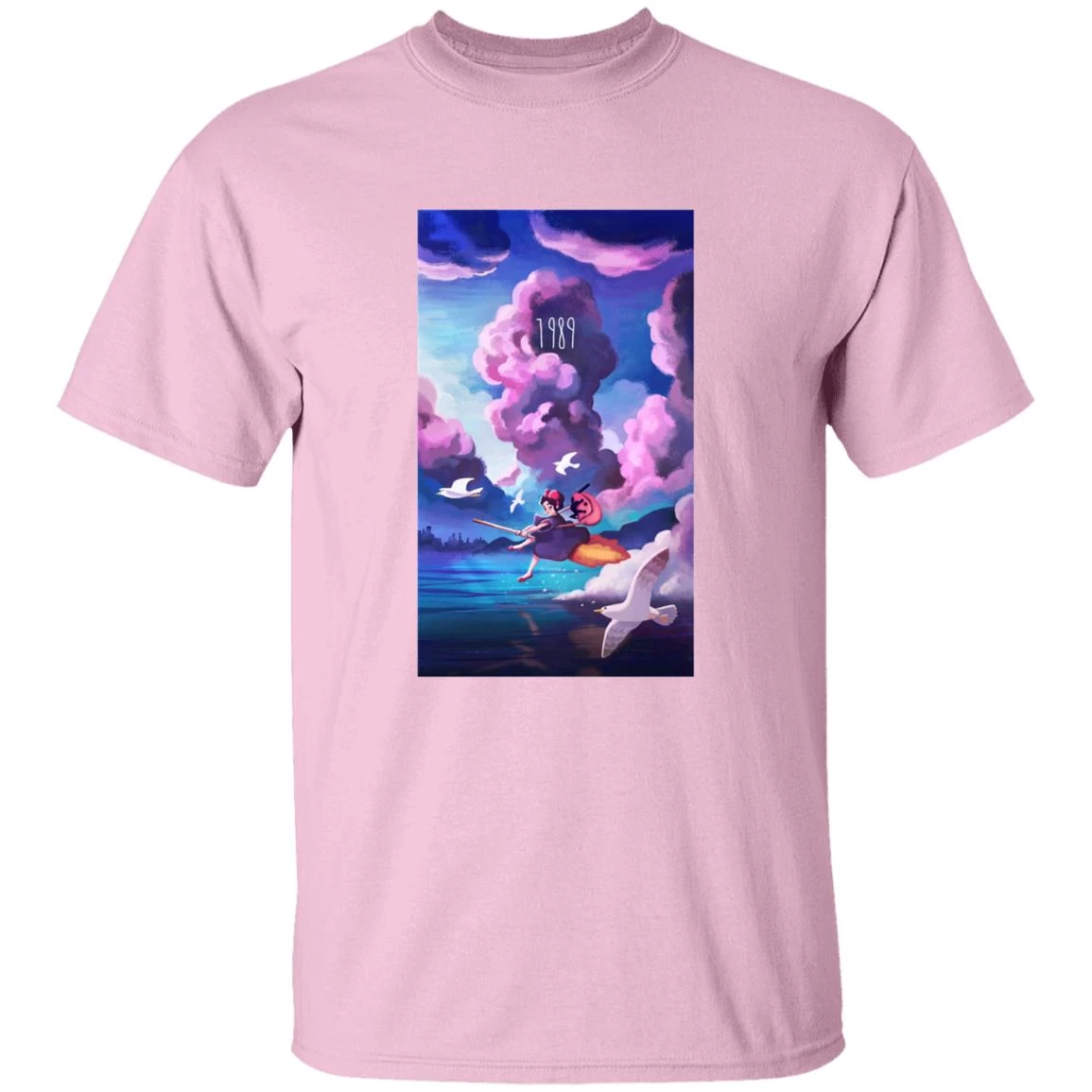 Kiki’s Delivery Service 1989 Illustration T Shirt 7 Kiki’s Delivery Service 1989 Illustration T Shirt - Image 5