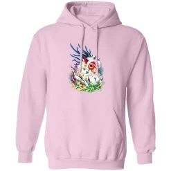Princess Mononoke Colorful Portrait Hoodie -Ghibli Shop redirect09172021140927 6