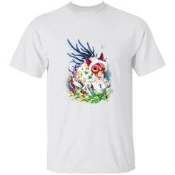Princess Mononoke Colorful Portrait T Shirt 21 Princess Mononoke Colorful Portrait T Shirt -Ghibli Shop redirect09172021140930 1