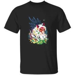 Princess Mononoke Colorful Portrait T Shirt 29 Princess Mononoke Colorful Portrait T Shirt -Ghibli Shop redirect09172021140930 2 1