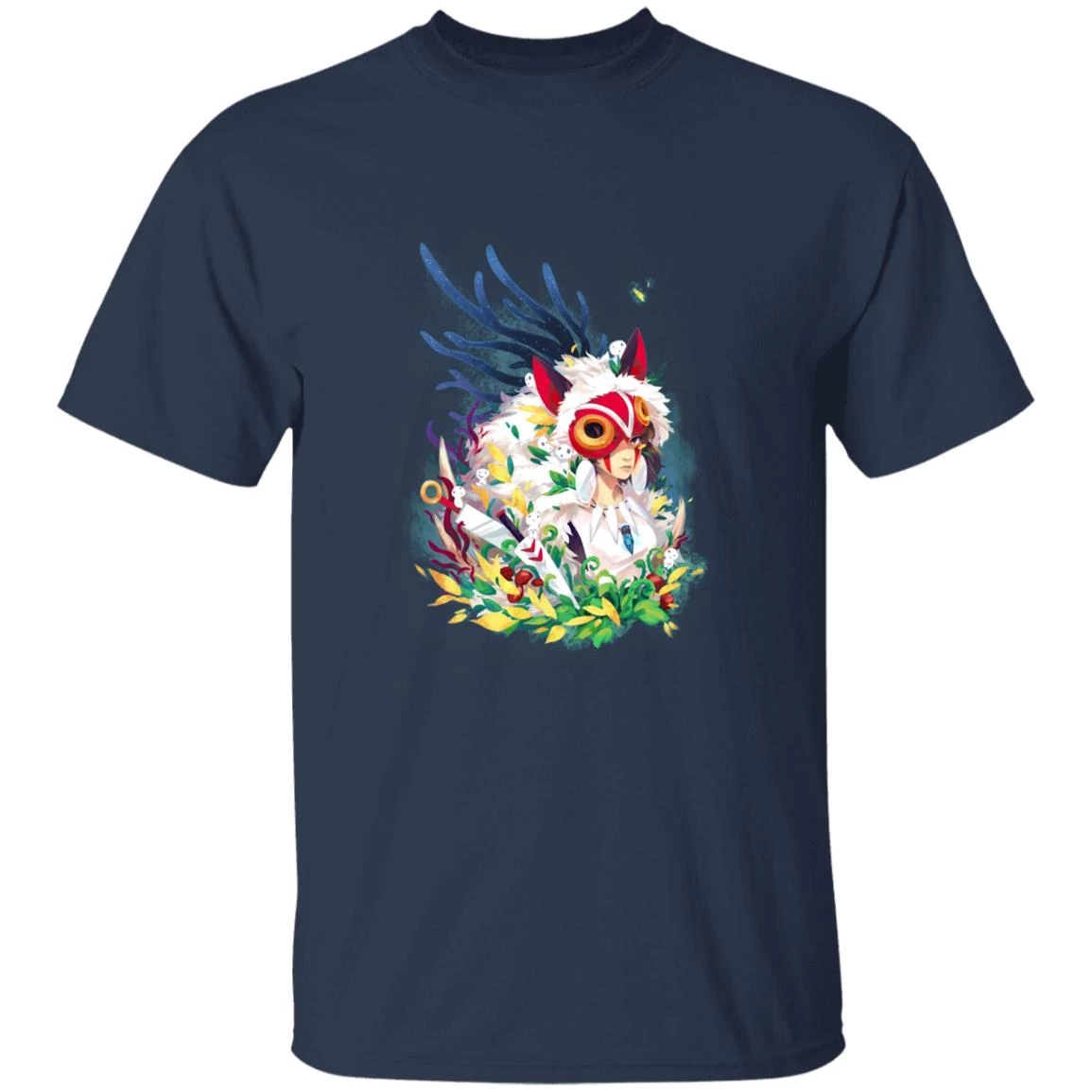 Princess Mononoke Colorful Portrait T Shirt 17 Princess Mononoke Colorful Portrait T Shirt - Image 15
