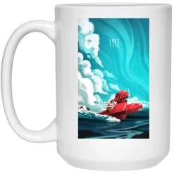 Porco Rosso 1982 Illustration Mug -Ghibli Shop redirect09182021140922 1