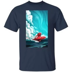 Porco Rosso 1982 Illustration T Shirt -Ghibli Shop redirect09182021140924 6