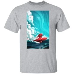 Porco Rosso 1982 Illustration T Shirt -Ghibli Shop redirect09182021140924 8 1