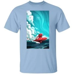 Porco Rosso 1982 Illustration T Shirt -Ghibli Shop redirect09182021140924 9