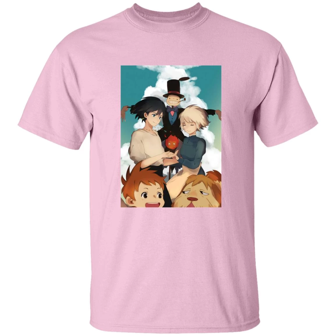 Howl’s Moving Castle – Happy Ending T Shirt 7 Howl’s Moving Castle – Happy Ending T Shirt - Image 5