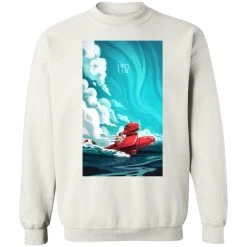 Porco Rosso 1982 Illustration Sweatshirt -Ghibli Shop redirect09182021140954 1 1