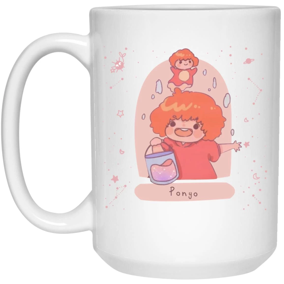 Ponyo On The Cliff By The Sea Fanart Mug 6 Ponyo On The Cliff By The Sea Fanart Mug - Image 4