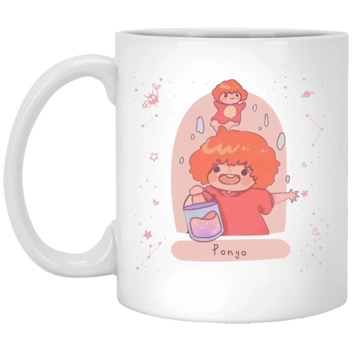 Ponyo On The Cliff By The Sea Fanart Mug 5 Ponyo On The Cliff By The Sea Fanart Mug - Image 3