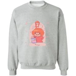 Ponyo On The Cliff By The Sea Fanart Sweatshirt 36 Ponyo On The Cliff By The Sea Fanart Sweatshirt -Ghibli Shop redirect09192022130903 5