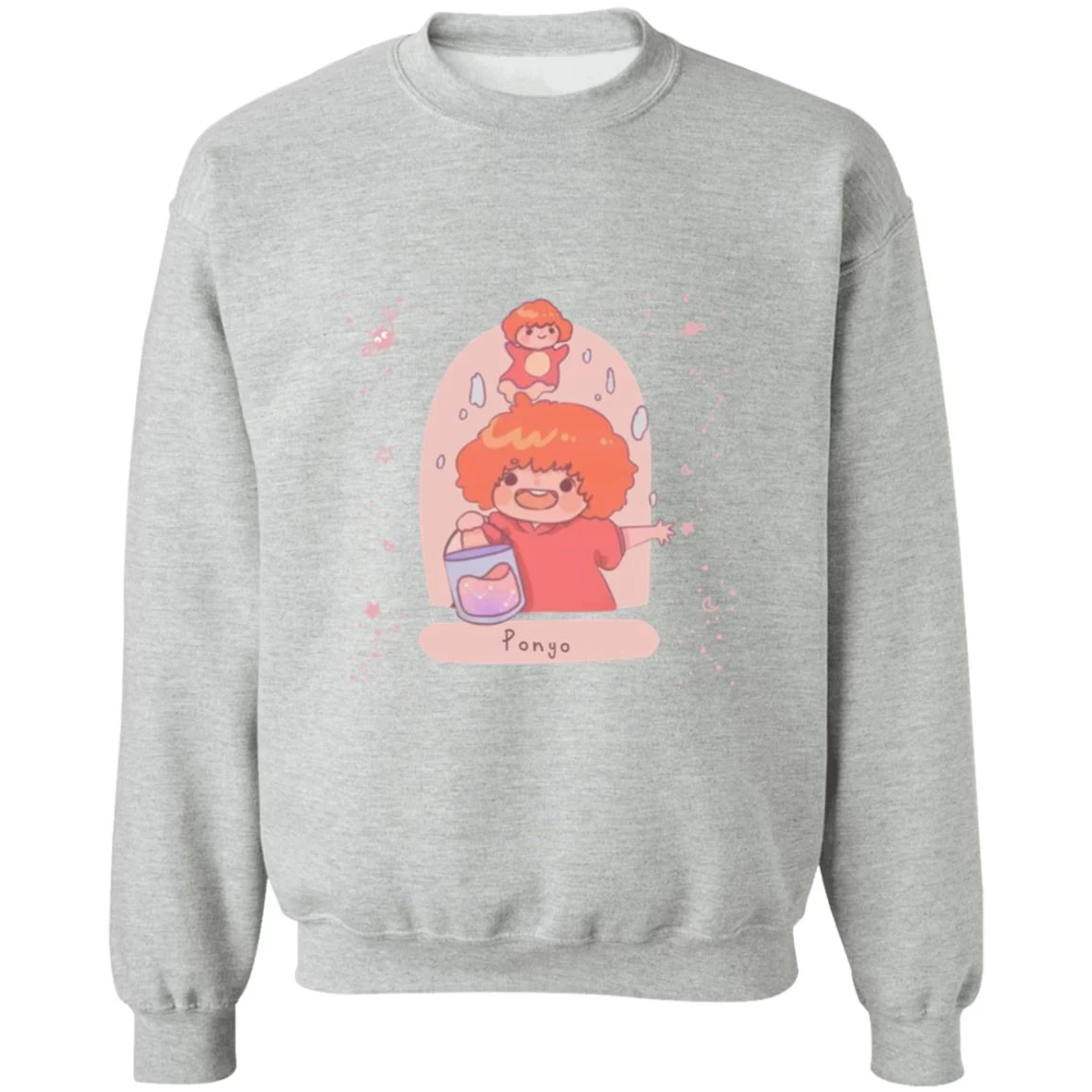 Ponyo On The Cliff By The Sea Fanart Sweatshirt 3 Ponyo On The Cliff By The Sea Fanart Sweatshirt