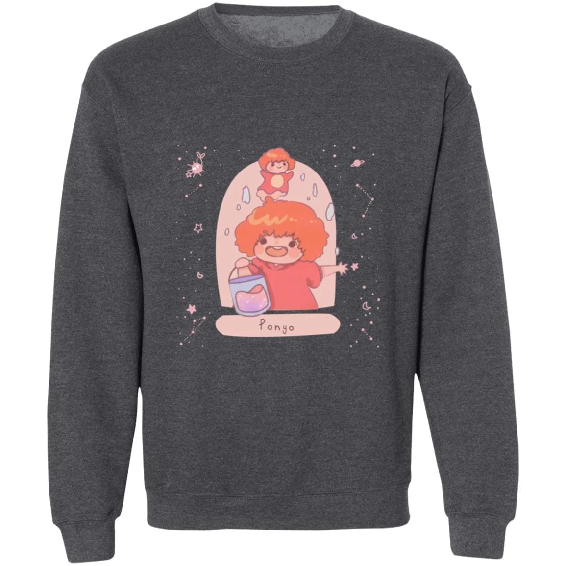 Ponyo On The Cliff By The Sea Fanart Sweatshirt 9 Ponyo On The Cliff By The Sea Fanart Sweatshirt - Image 7