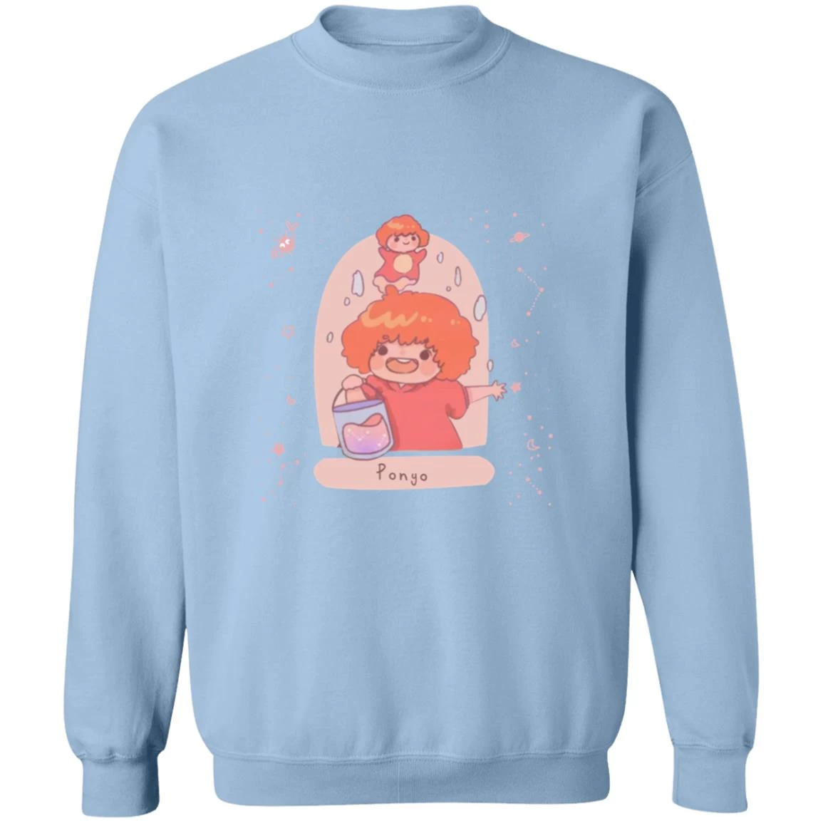 Ponyo On The Cliff By The Sea Fanart Sweatshirt 10 Ponyo On The Cliff By The Sea Fanart Sweatshirt - Image 8