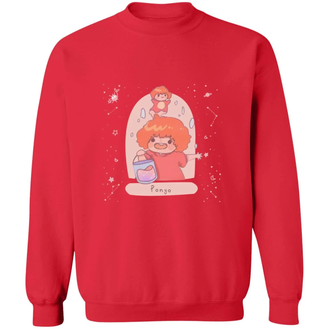 Ponyo On The Cliff By The Sea Fanart Sweatshirt 18 Ponyo On The Cliff By The Sea Fanart Sweatshirt - Image 16