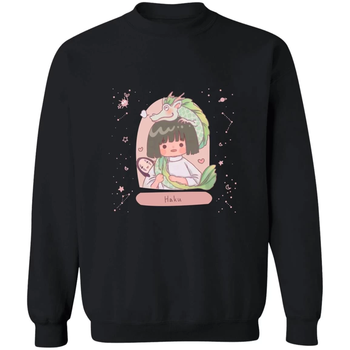 Spirited Away – Haku Fanart Sweatshirt 5 Spirited Away – Haku Fanart Sweatshirt - Image 3