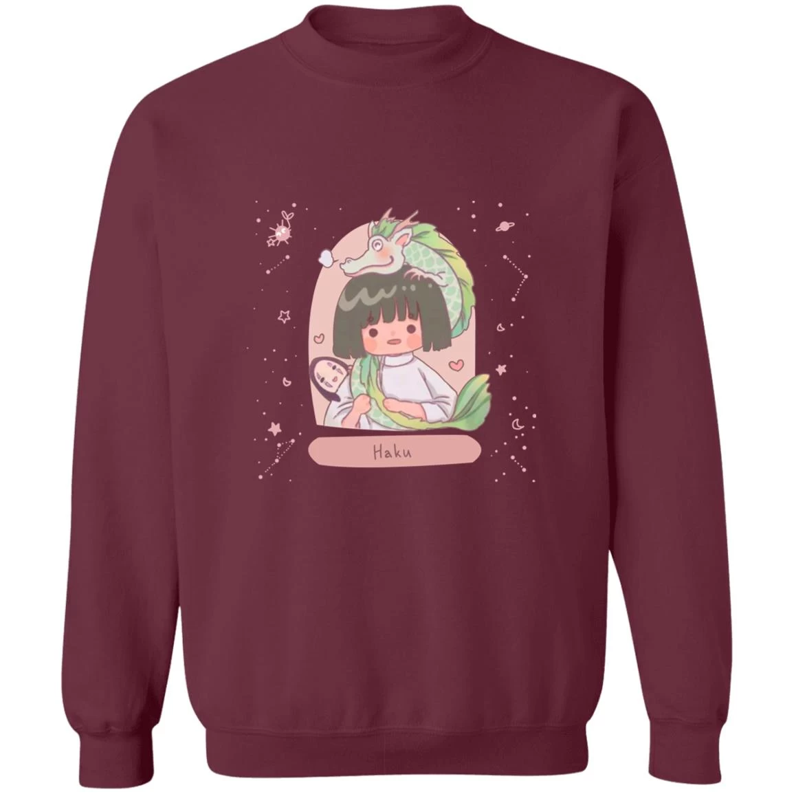Spirited Away – Haku Fanart Sweatshirt 16 Spirited Away – Haku Fanart Sweatshirt - Image 14