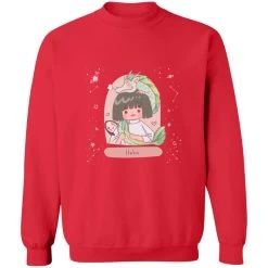 Spirited Away – Haku Fanart Sweatshirt 35 Spirited Away – Haku Fanart Sweatshirt -Ghibli Shop redirect09192022130910 6