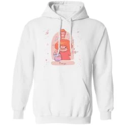 Ponyo On The Cliff By The Sea Fanart Hoodie -Ghibli Shop redirect09192022130957 1