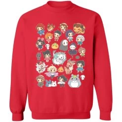 Ghibli Characters Cute Chibi Collection Sweatshirt -Ghibli Shop redirect09212021070911 5