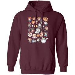 Ghibli Characters Cute Chibi Collection Hoodie -Ghibli Shop redirect09212021070937 7