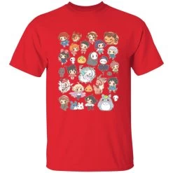 Ghibli Characters Cute Chibi Collection T Shirt -Ghibli Shop redirect09212021070941 7