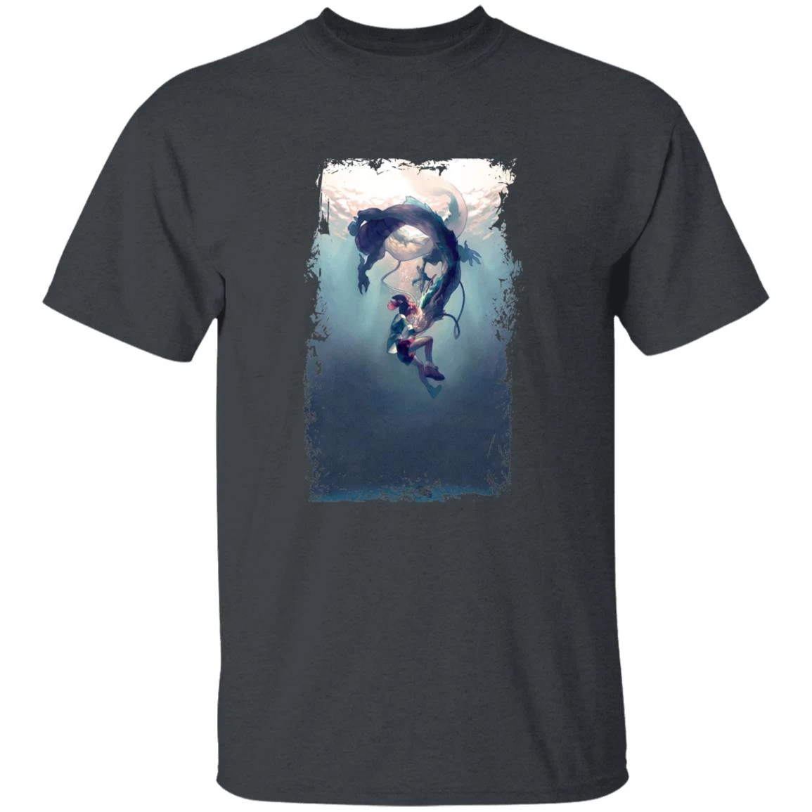 Spirited Away – Chihiro And Haku Under The Water T Shirt 13 Spirited Away – Chihiro And Haku Under The Water T Shirt - Image 11