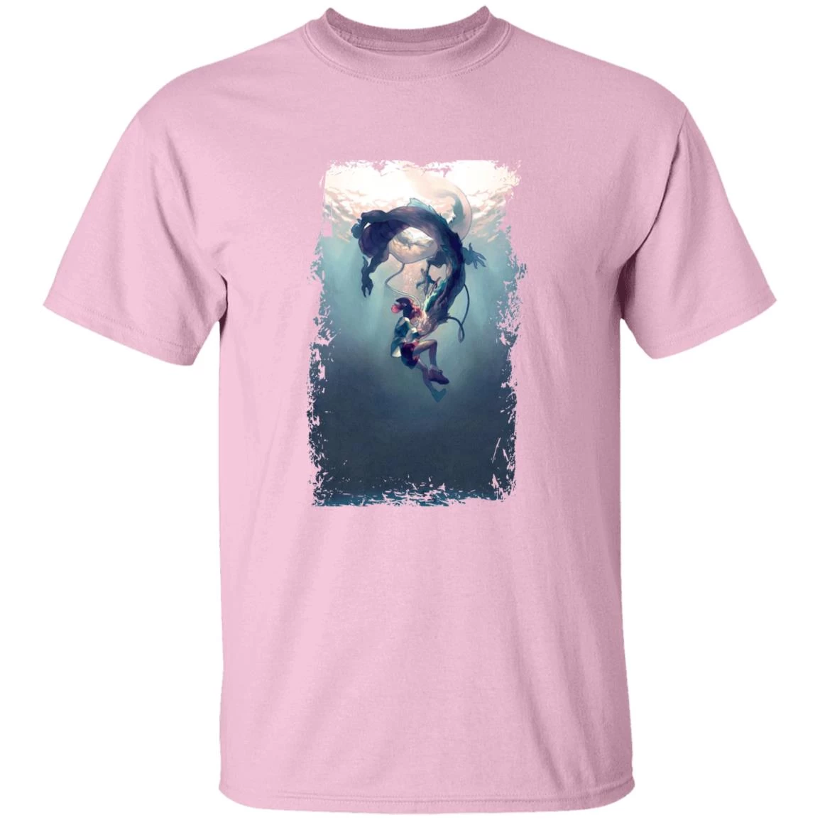 Spirited Away – Chihiro And Haku Under The Water T Shirt 7 Spirited Away – Chihiro And Haku Under The Water T Shirt - Image 5