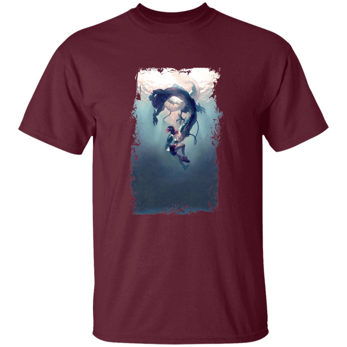 Spirited Away – Chihiro And Haku Under The Water T Shirt 8 Spirited Away – Chihiro And Haku Under The Water T Shirt - Image 6