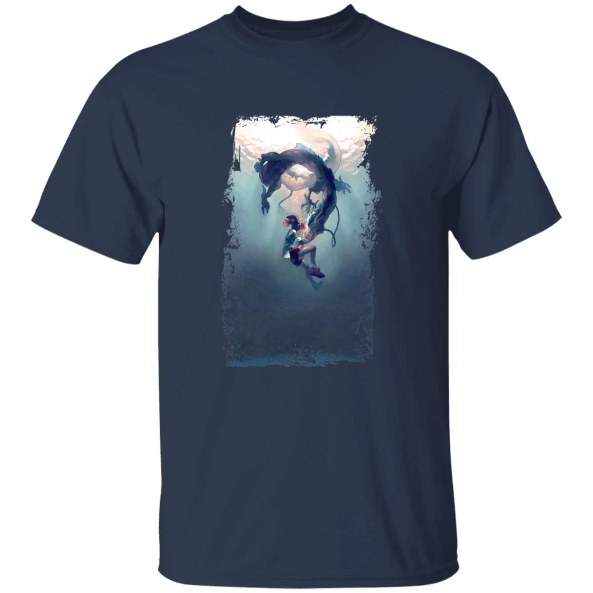 Spirited Away – Chihiro And Haku Under The Water T Shirt 17 Spirited Away – Chihiro And Haku Under The Water T Shirt - Image 15