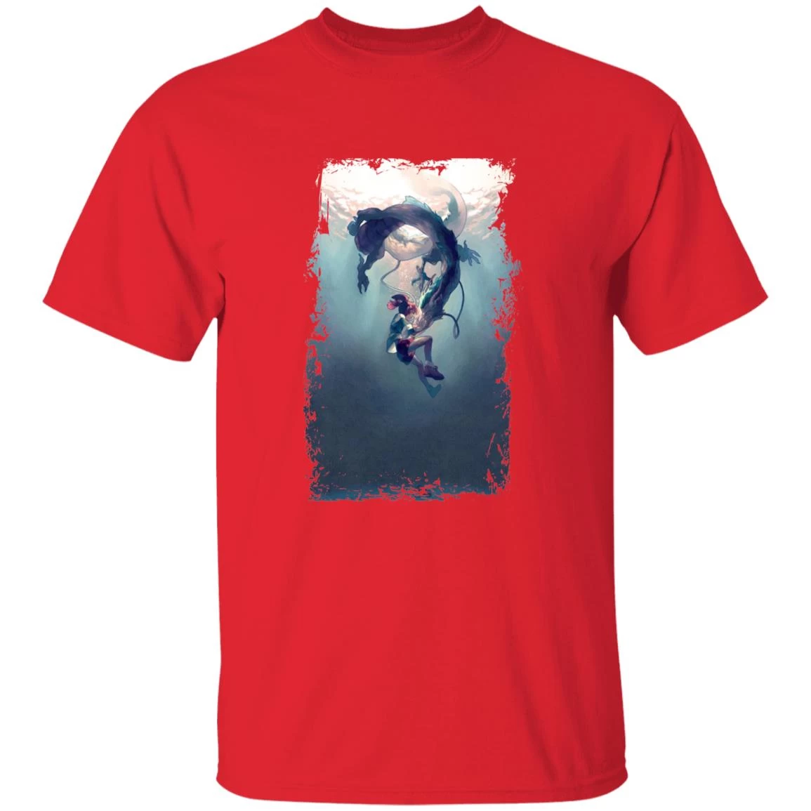 Spirited Away – Chihiro And Haku Under The Water T Shirt 18 Spirited Away – Chihiro And Haku Under The Water T Shirt - Image 16