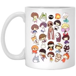 Ghibli Movie Characters Cute Chibi Collection Mug -Ghibli Shop redirect09212021080942 2