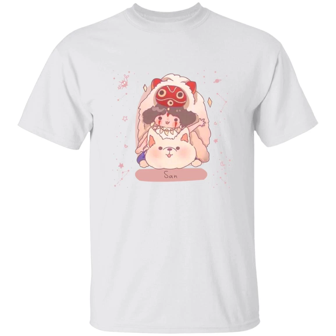 Mononoke Princess – San Fanart T Shirt 4 Mononoke Princess – San Fanart T Shirt - Image 2