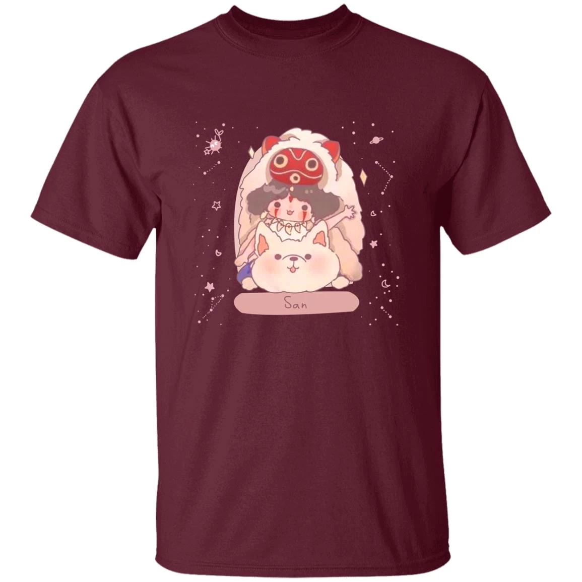 Mononoke Princess – San Fanart T Shirt 8 Mononoke Princess – San Fanart T Shirt - Image 6