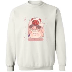 Mononoke Princess – San Fanart Sweatshirt 37 Mononoke Princess – San Fanart Sweatshirt -Ghibli Shop redirect09222022050944 8 1