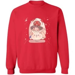 Mononoke Princess – San Fanart Sweatshirt 25 Mononoke Princess – San Fanart Sweatshirt -Ghibli Shop redirect09222022050945 3