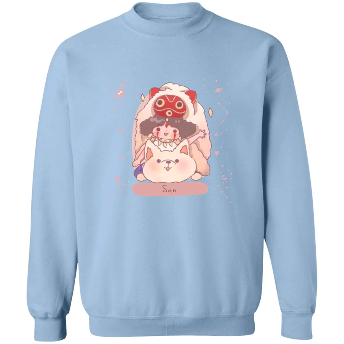 Mononoke Princess – San Fanart Sweatshirt 14 Mononoke Princess – San Fanart Sweatshirt - Image 12