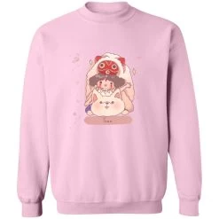 Mononoke Princess – San Fanart Sweatshirt 28 Mononoke Princess – San Fanart Sweatshirt -Ghibli Shop redirect09222022050946 2