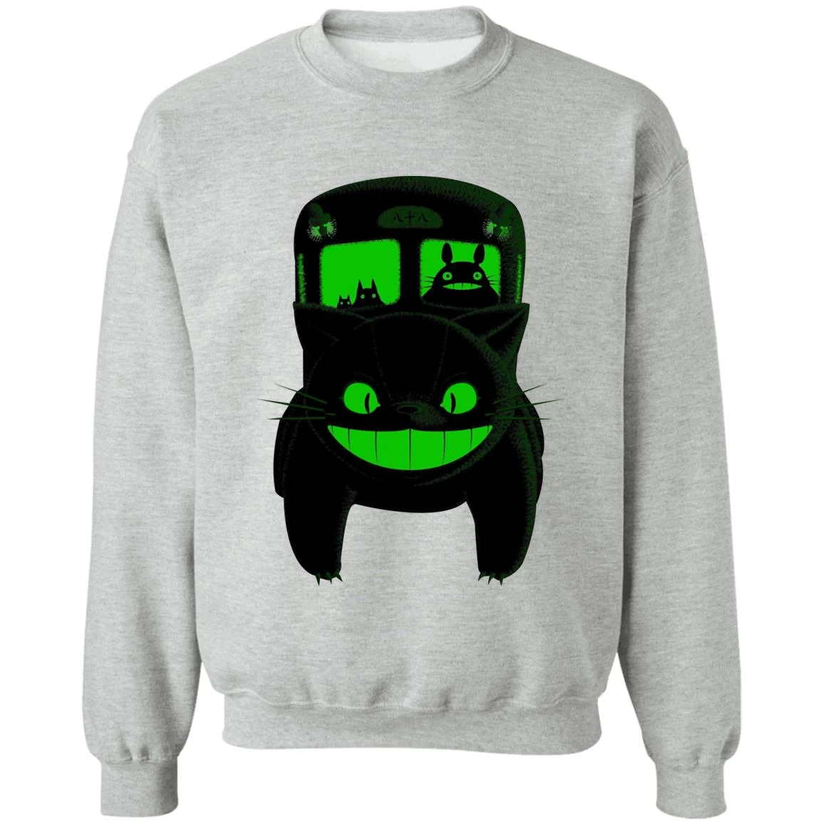 My Neighbor Totoro – Neon Catbus Sweatshirt 3 My Neighbor Totoro – Neon Catbus Sweatshirt