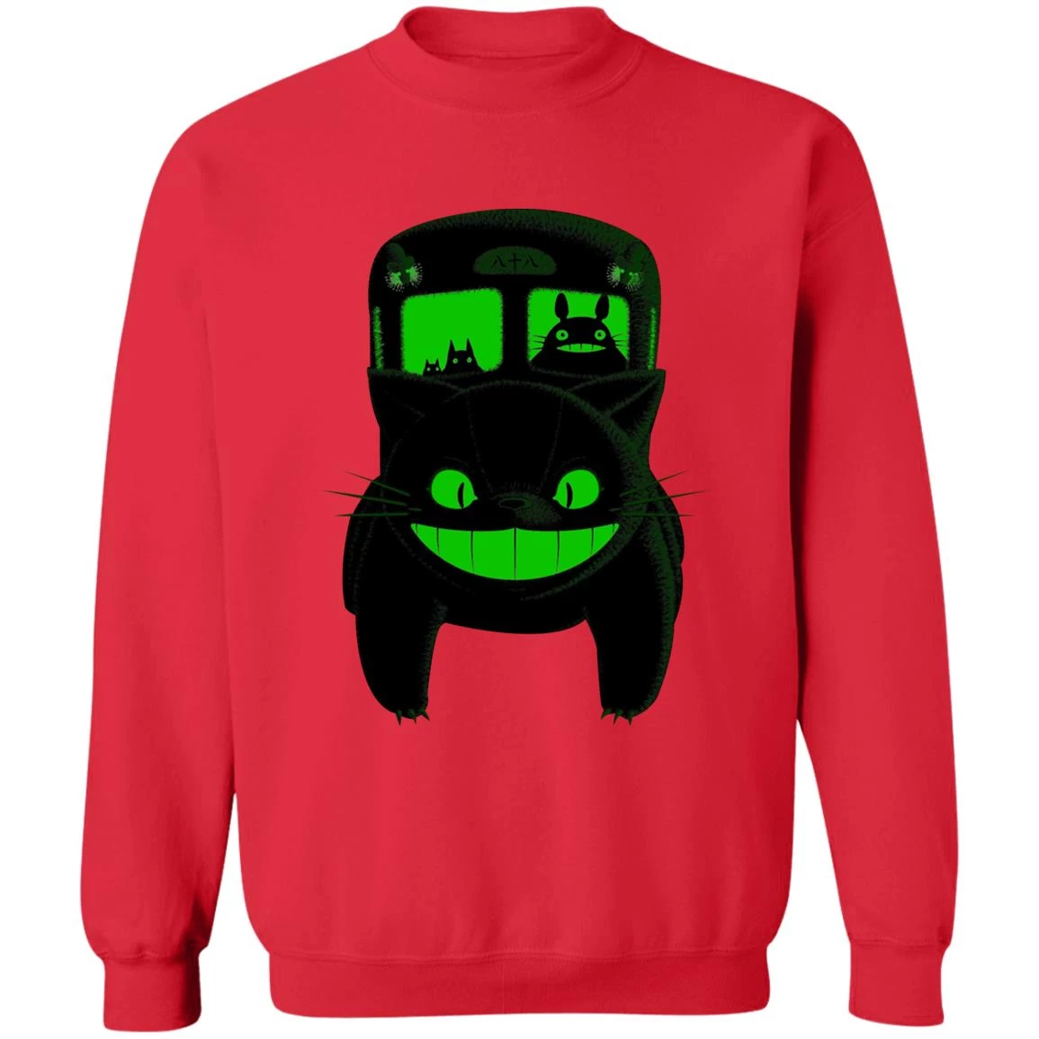 My Neighbor Totoro – Neon Catbus Sweatshirt 18 My Neighbor Totoro – Neon Catbus Sweatshirt - Image 16