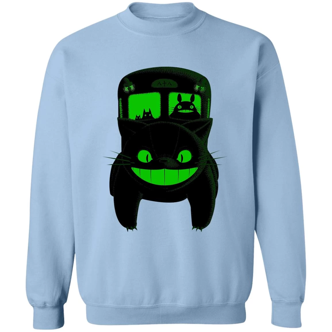 My Neighbor Totoro – Neon Catbus Sweatshirt 14 My Neighbor Totoro – Neon Catbus Sweatshirt - Image 12