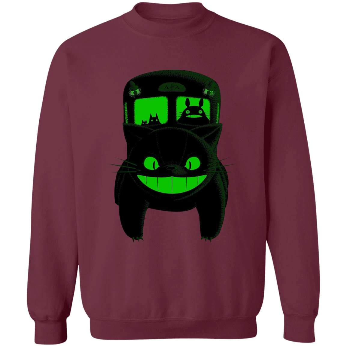 My Neighbor Totoro – Neon Catbus Sweatshirt 16 My Neighbor Totoro – Neon Catbus Sweatshirt - Image 14