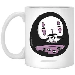 Cute No Face Kaonashi Drinking Tea Mug -Ghibli Shop redirect09232021080929 2