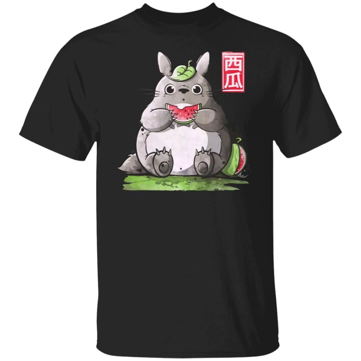 Totoro And Watermelon T Shirt 12 Totoro And Watermelon T Shirt - Image 10